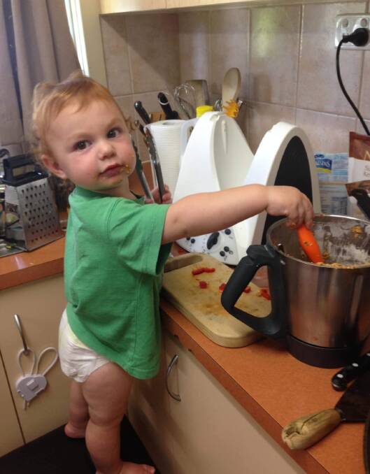 Tiny chef Archer Palazzi started his cooking and baking journey when he was still in nappies. 