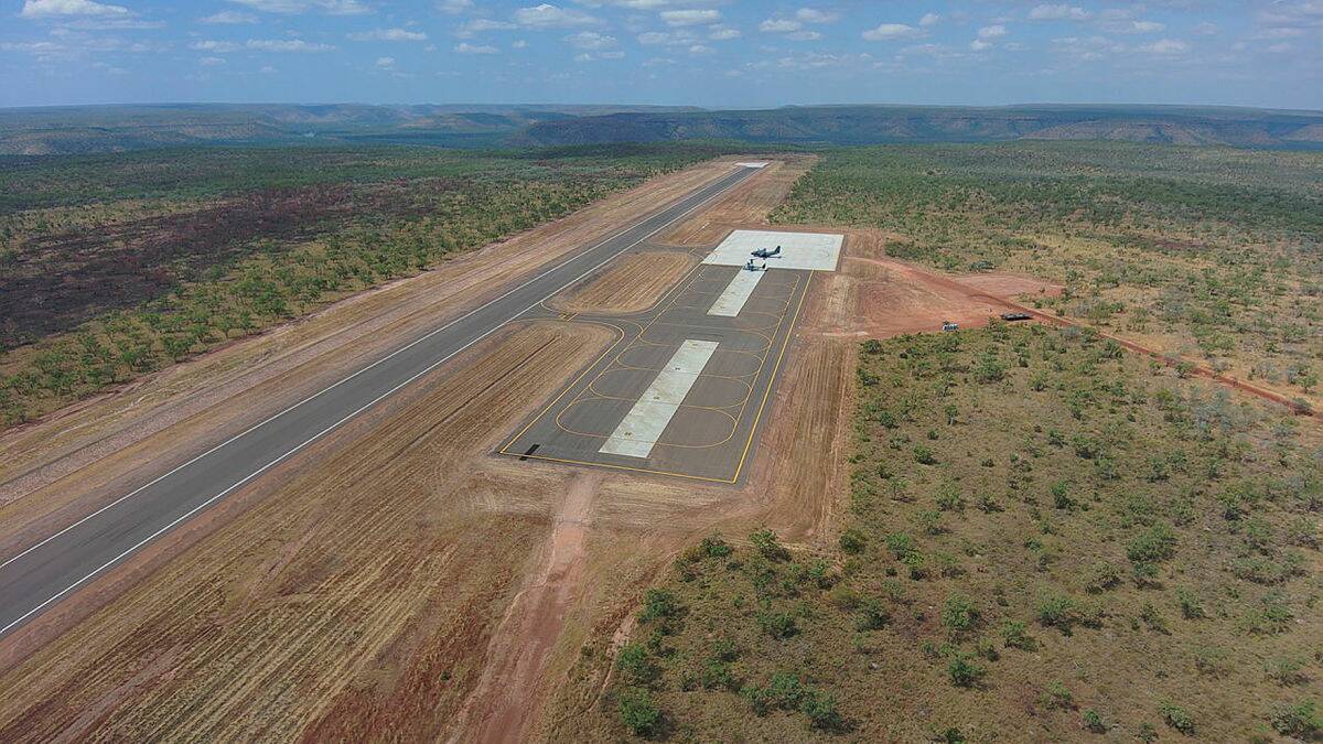 An official handover of the Nackeroo airstrip was conducted as part of the United States Force Posture Initiatives Northern Territory Training Areas and Ranges Project. 