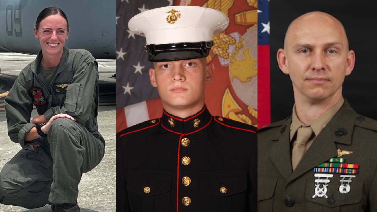 Three US marines were killed in the crash of a military aircraft on Melville Island. 