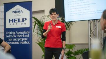 Sally Randall, National Training Lead for Emergency Services at Australian Red Cross, facilitating the launch Help Nation EmergencyRedi™ workshop. Photo supplied.