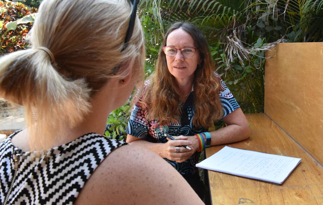 HEALTH NEEDS: An active member of the LGBTQI+ community and health researcher, Jenne Roberts has been advocating for a broader range of inclusive services in the Northern Territory.  