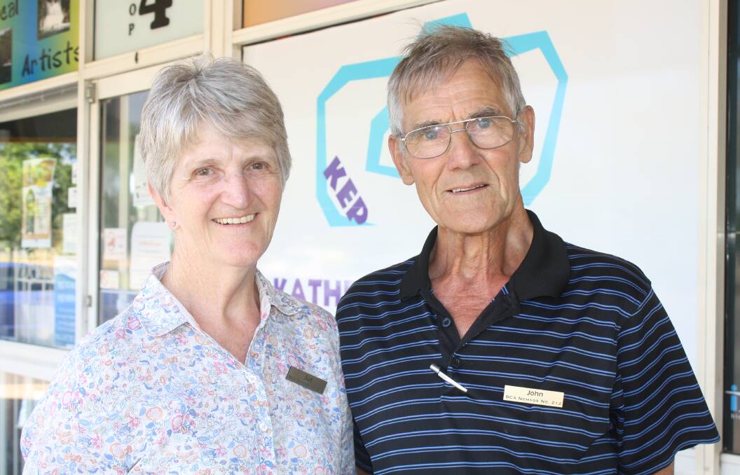 John and Sue, visitors to Katherine would also book a trip to Broome for their 50th anniversary. 