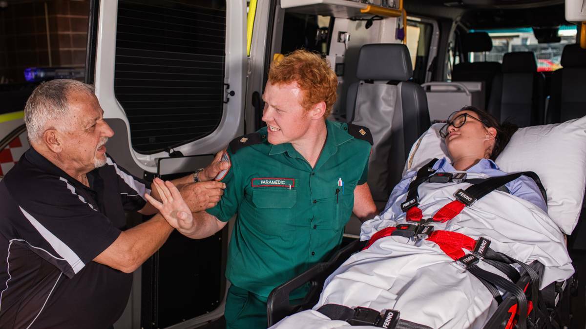 The first few minutes could mean the difference between life and death for a patient – to make those crucial minutes count, our paramedics need to be able to treat patients without having to worry about their own safety. Picture: supplied.
