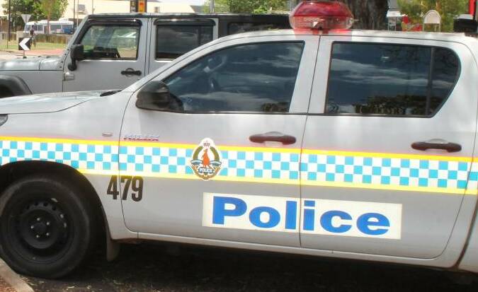 The alleged hit and run driver is believed to have driven north along the Stuart Highway towards Darwin.