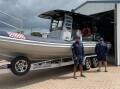Maritime Safety Queensland helped located two missing men off the Burdekin coast on the weekend. Picture supplied.