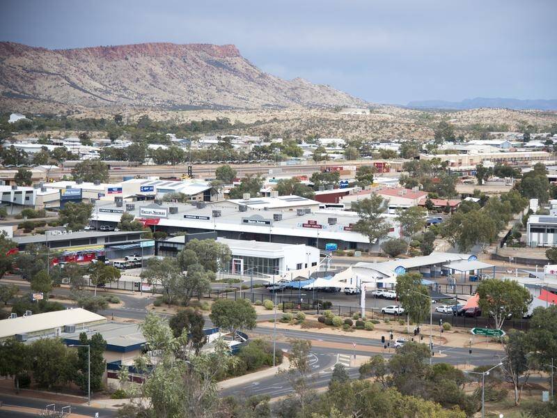A three-week overnight curfew was imposed in Alice Springs after a series of violent brawls. (Aaron Bunch/AAP PHOTOS)