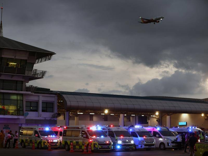 Dozens of passengers were injured when a Singapore Airlines flight experiences high turbulence. (EPA PHOTO)